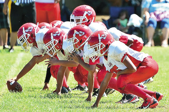 Future legends take the field in Lahaina Pop Warner Football | News ...